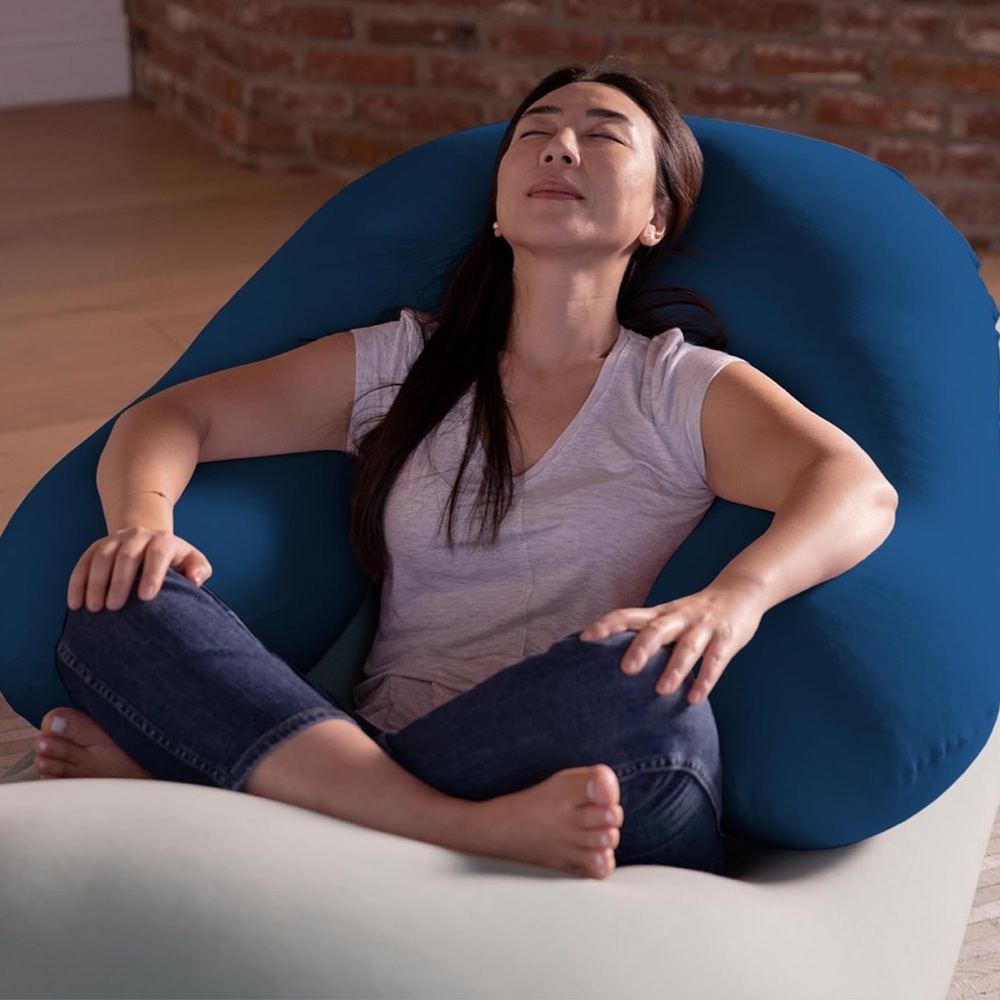 Yogibo Support U Shaped Reading Back Support Lounge Pillow Arm Rests Micro-Bead